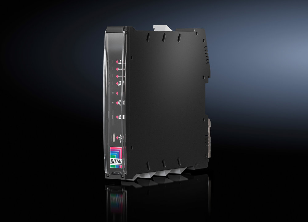 Interface IoT pour climatiseurs d’armoires électriques et refroidisseurs d’eau Blue e+ Rittal
